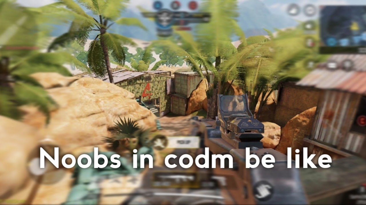 Noobs in codm be like