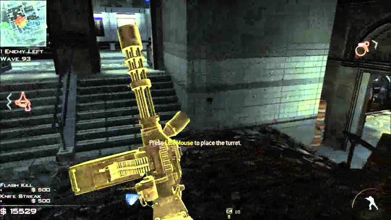 MW3 Survival: Underground wave 94 strategy (team WR) - part 2 [waves 90 - 94]