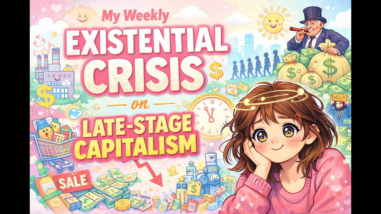 My Weekly Existential Crisis on Late-Stage Capitalism 🥳