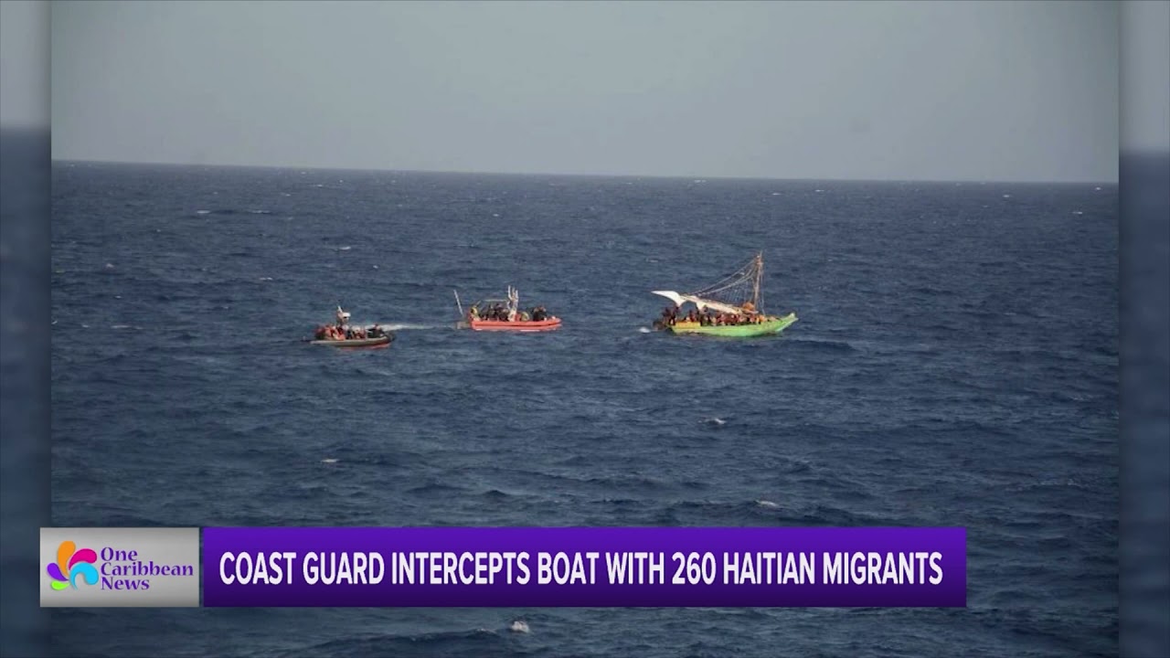 Coast Guard Intercepts Boat with 260 Haitian Migrants