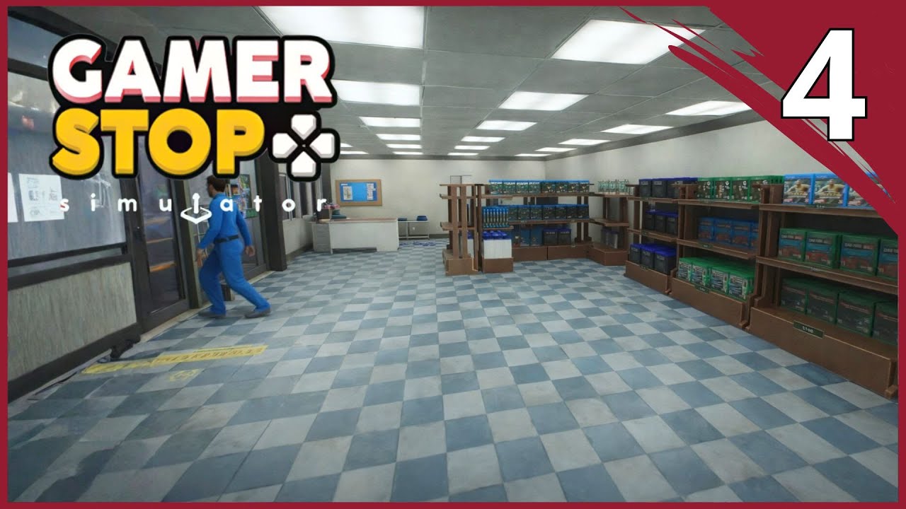 NUEVO EMPLEADO, MÁS VENTAS, MÁS DINERO | #4 GAMER STOP SIMULATOR Gameplay Español