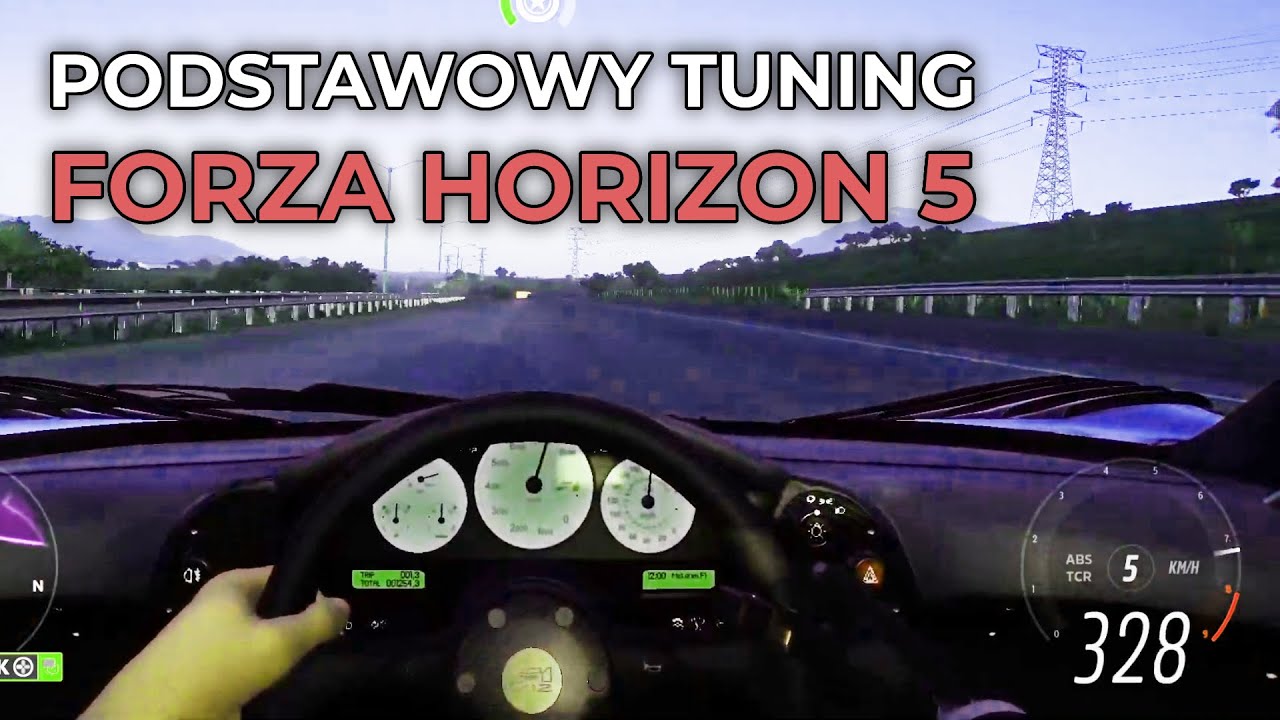 How to do BASIC TUNING in Forza Horizon 5? Tutorial for Beginning Tuners