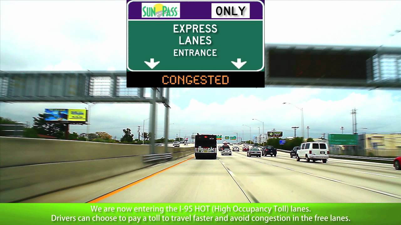 FL 836 to I-95 Miami, FL (Exits 2A to 8B)