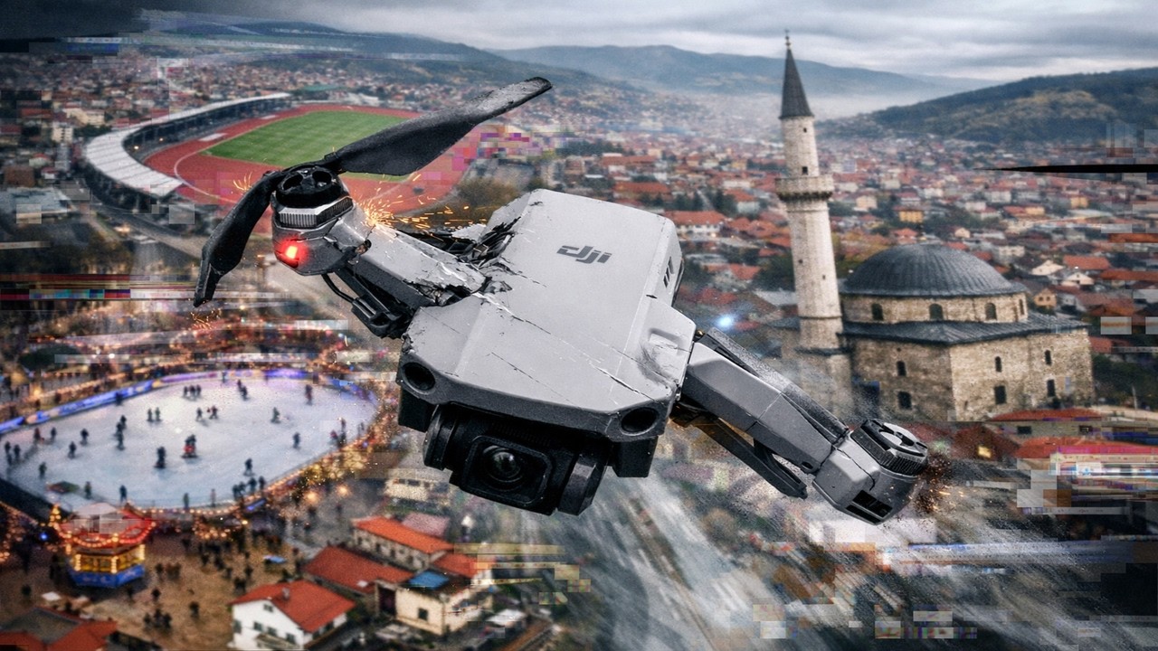 Novi Pazar From Above