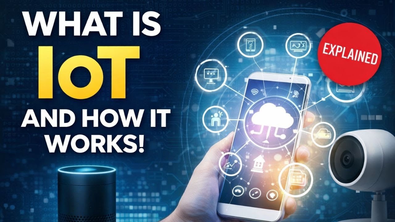 Internet of Things (IoT) Explained | Basics, Components & Applications #iot