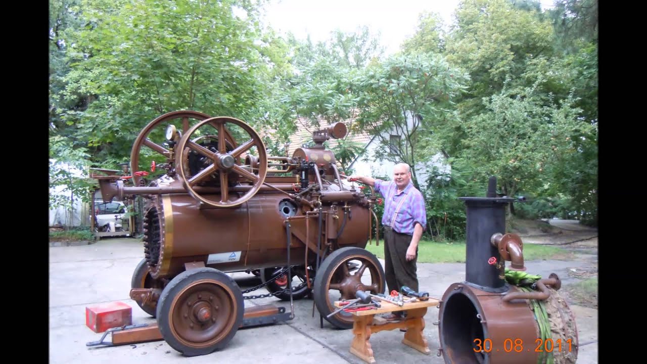 Lokomobile R. Wolf Buckau