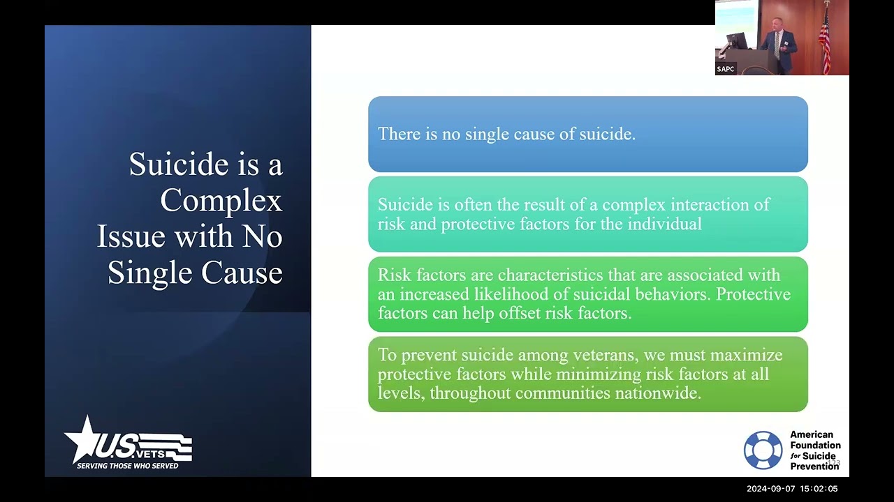 Suicide 101 - Listening to Individuals Dealing with Suicidal Ideation