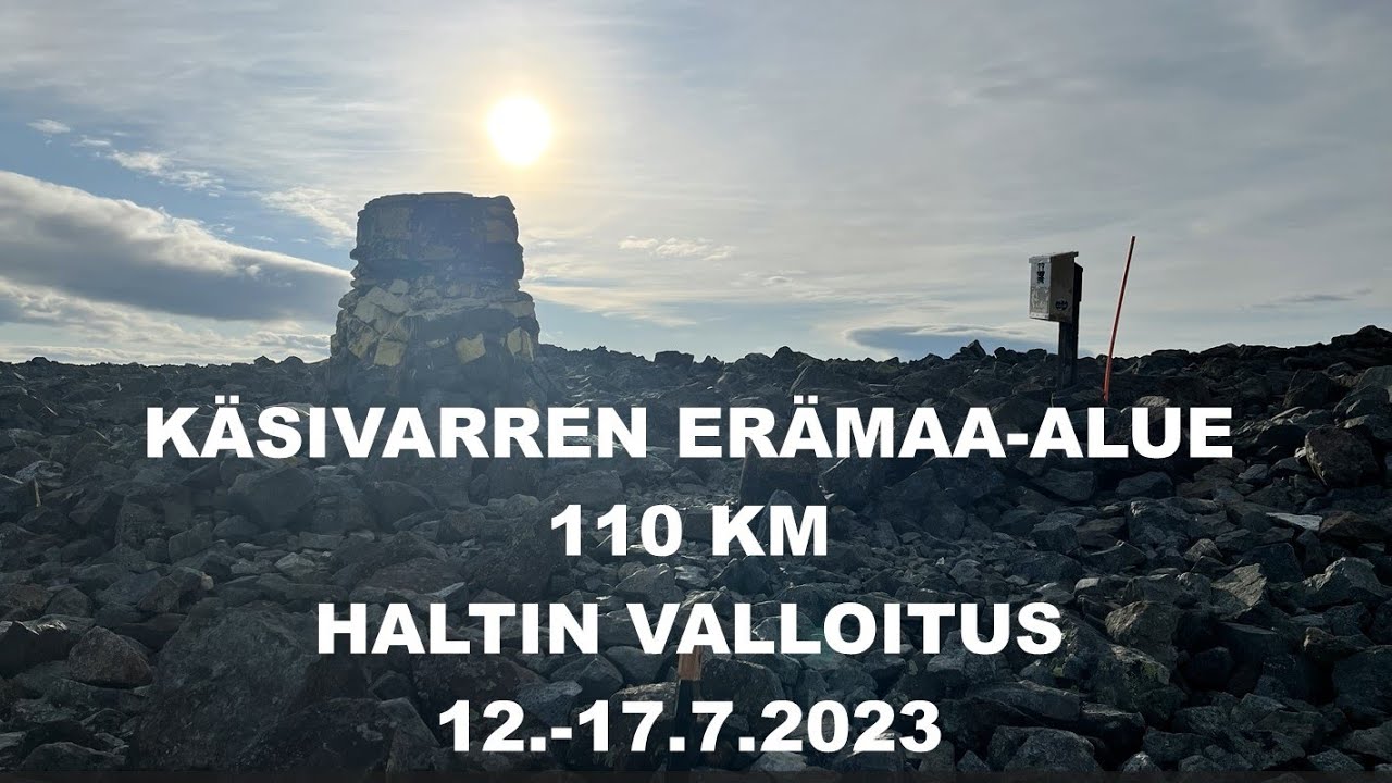 Haltin vaellus 6 päivässä | Halti hike in 6 days (Kilpisjärvi-Halti-Kilpisjärvi 110 km)