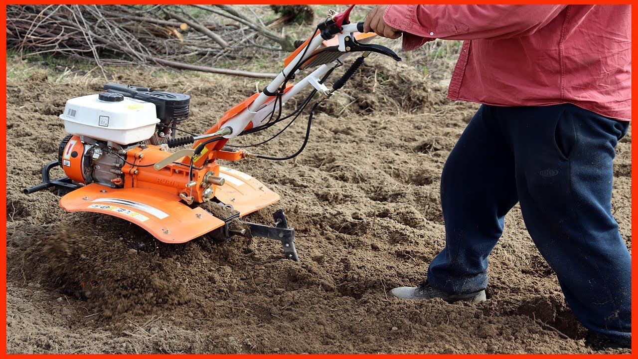 PROBA la FREZAT cu motosapa/motocultorul RURIS 731K ACC direct pe ARATURA 2020