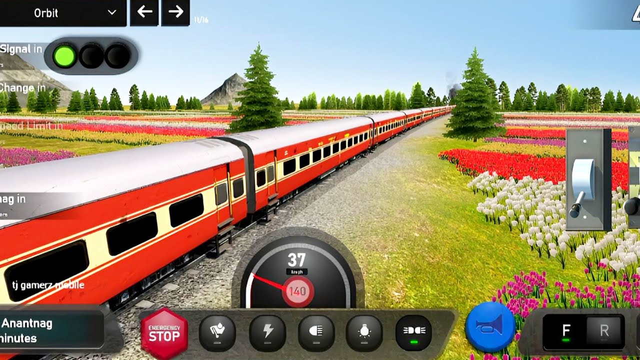 Indian train simulator | Indian railways | Indian railways classic rajdhani express #rajdhaniexpress