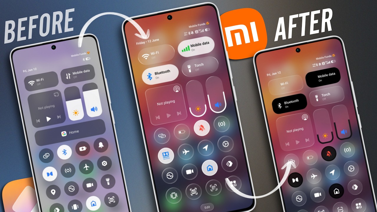 HyperOS 3: Take Your Xiaomi Control Centre to the Next Level!
