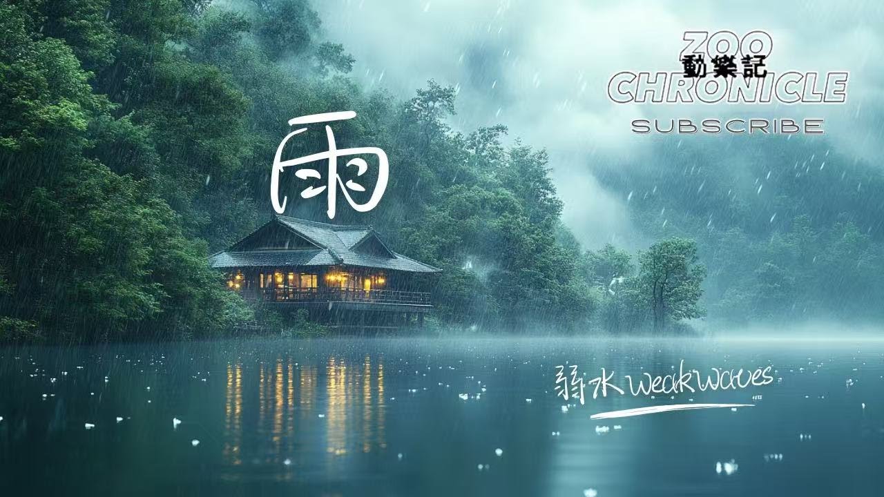 弱水WeakWaves - 雨 | 雨 你還會來吧淋濕我的頭髮和我的心吶 | 動態歌詞 Lyric Video