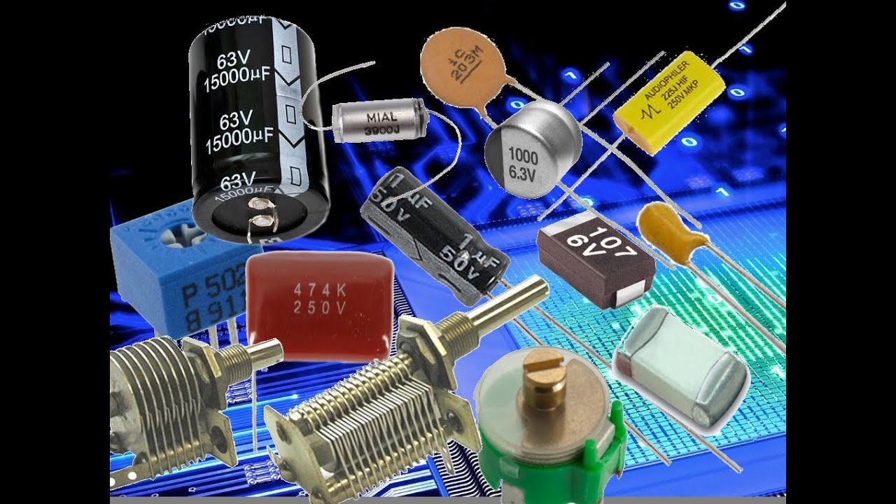 Capacitores Tipos variações Eletrolitico Ceramico SMD Variavel