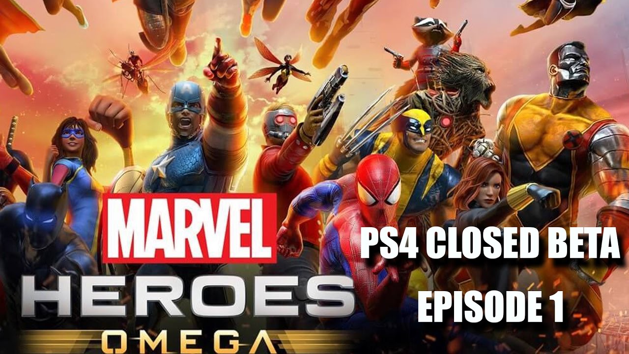 Marvel Heroes Omega PS4 Closed Beta - Episode 1