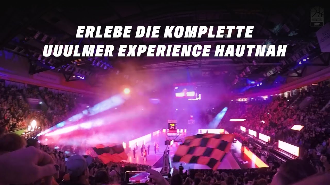 Erlebe die komplette Uuulmer Experience hautnah. 🧡😍