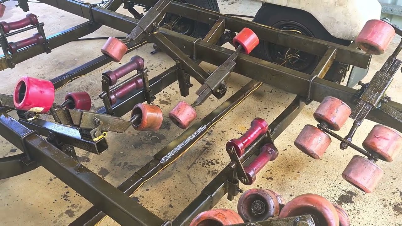 Try Tectyl 506 heavy duty rust preventive to protect your boat trailer from rust