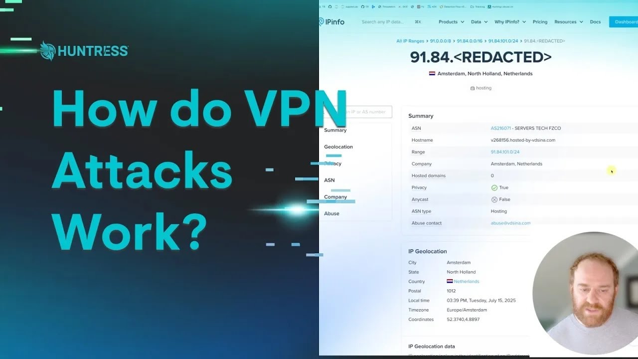SOC Walkthrough: The Anatomy of a VPN Compromise | Huntress