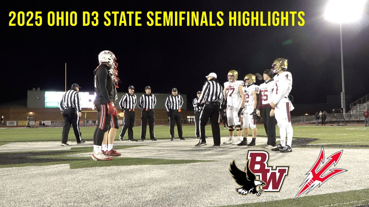 Bishop Watterson vs Tippecanoe 2025 Ohio D3 State Semifinal HIGHLIGHTS