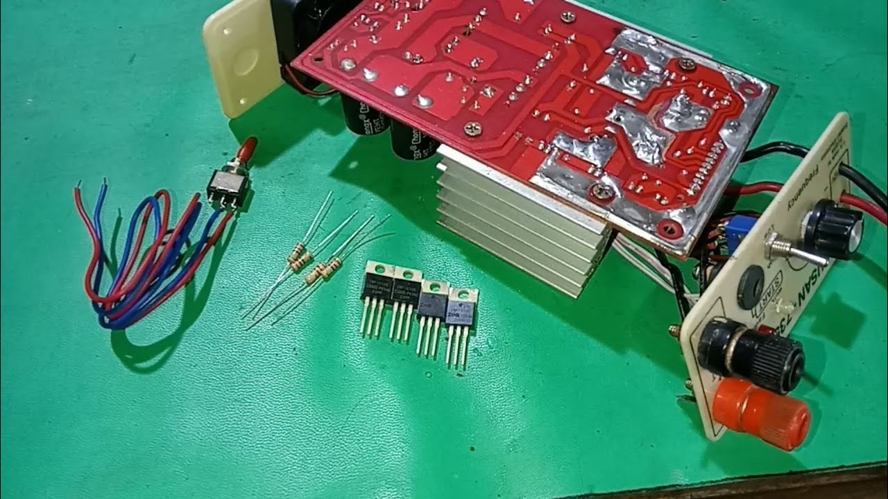 CARA MENEMBAH MOSFET DAN CARA MENAMBAH SEKLAR PLIPPLOP SETRUM PDC SUSAN