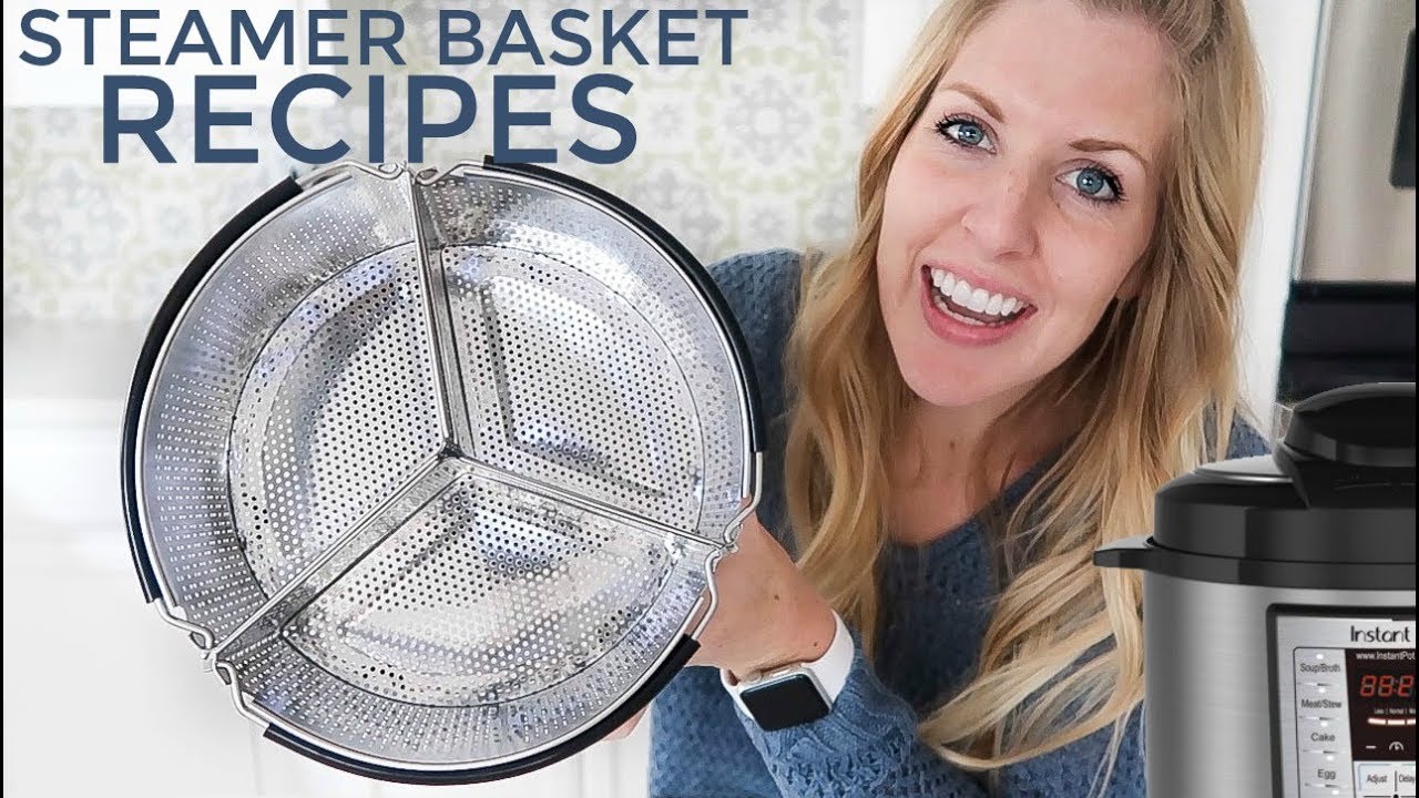 3 EASY Instant Pot Steamer Basket Recipes - Pressure Cooker Recipes