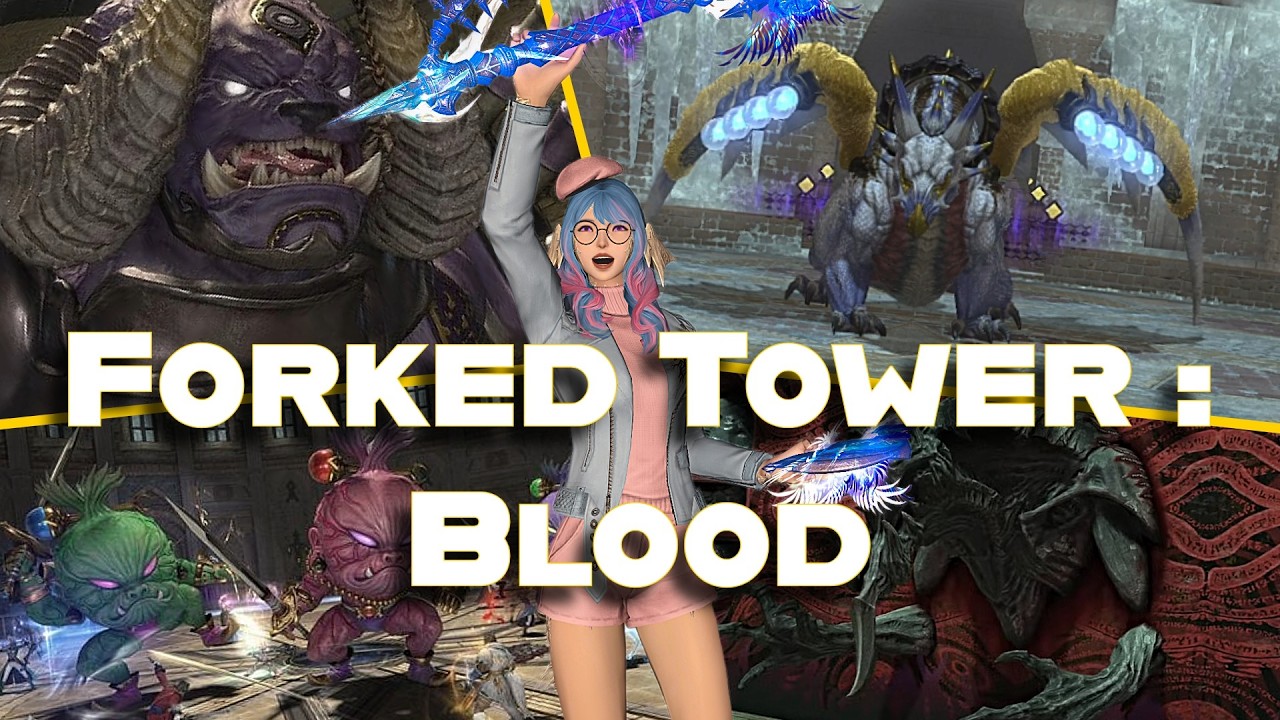 FORKED TOWER FIRST CLEAR (PCT PoV) | The Forked Tower: Blood | FFXIV