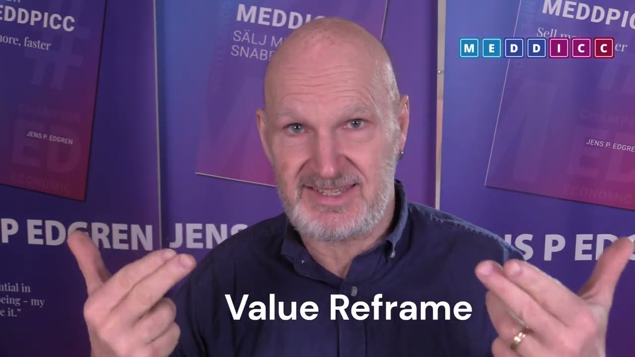 Tired of loosing deals on price? Reframe your sales pitch with MEDDICC!