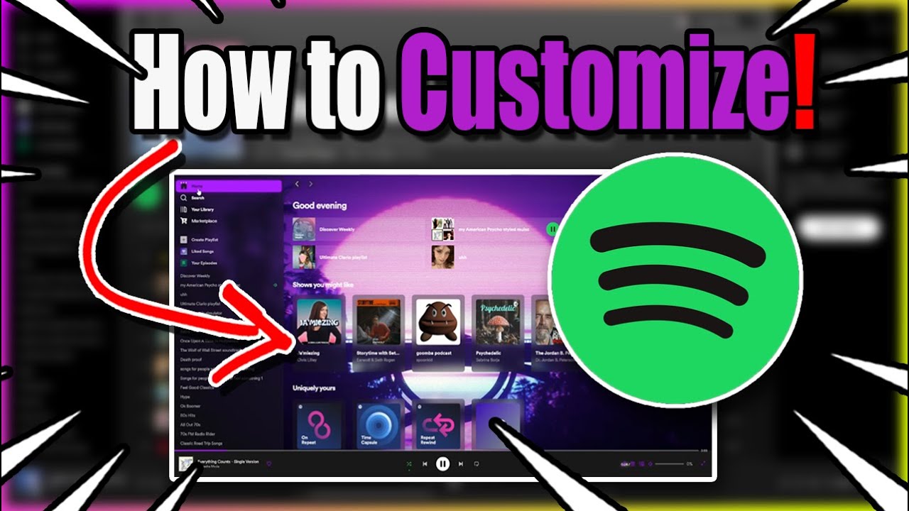 How to customize Spotify! Custom Theme, Layout & more (Sept 2022)