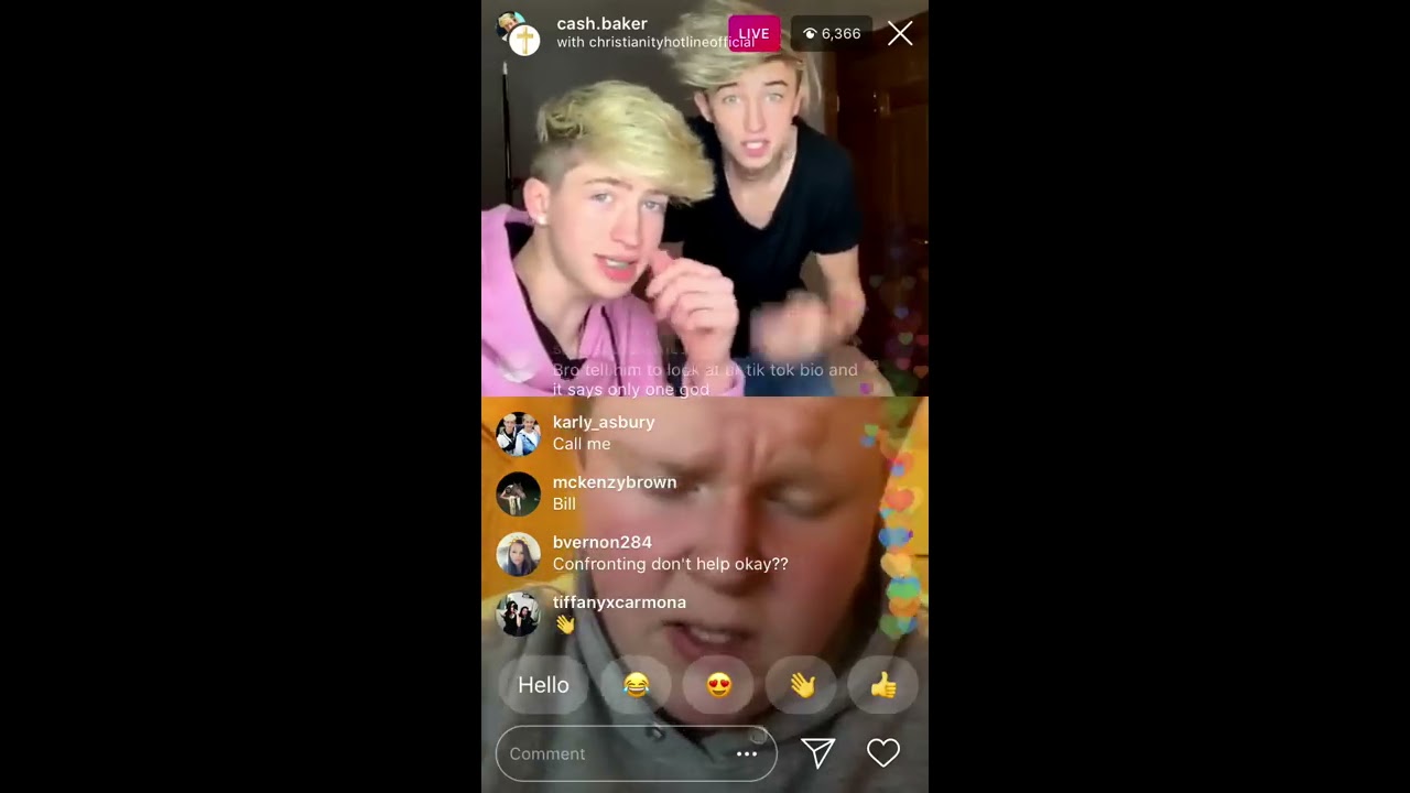 Cash’s IG Live with Maverick Baker and Bill Jensen