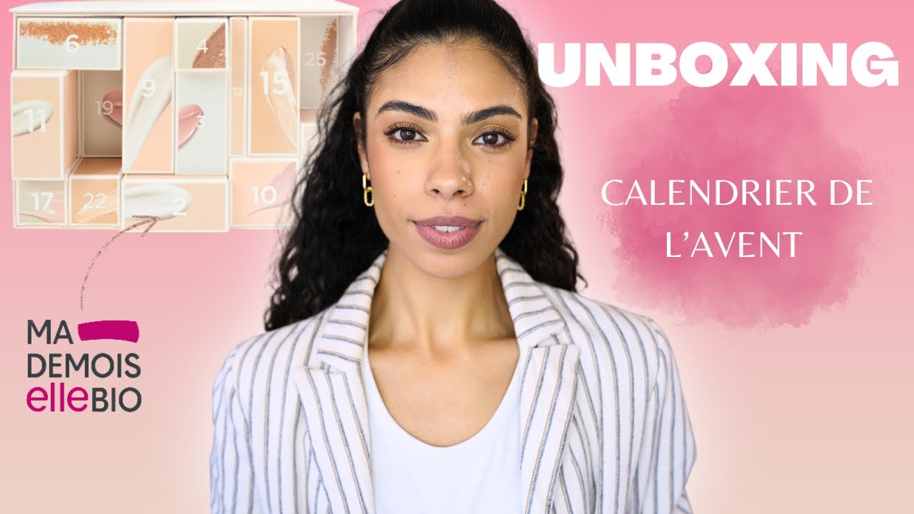 UNBOXING : Le calendrier de l'avent 2023 Mademoiselle bio ✨