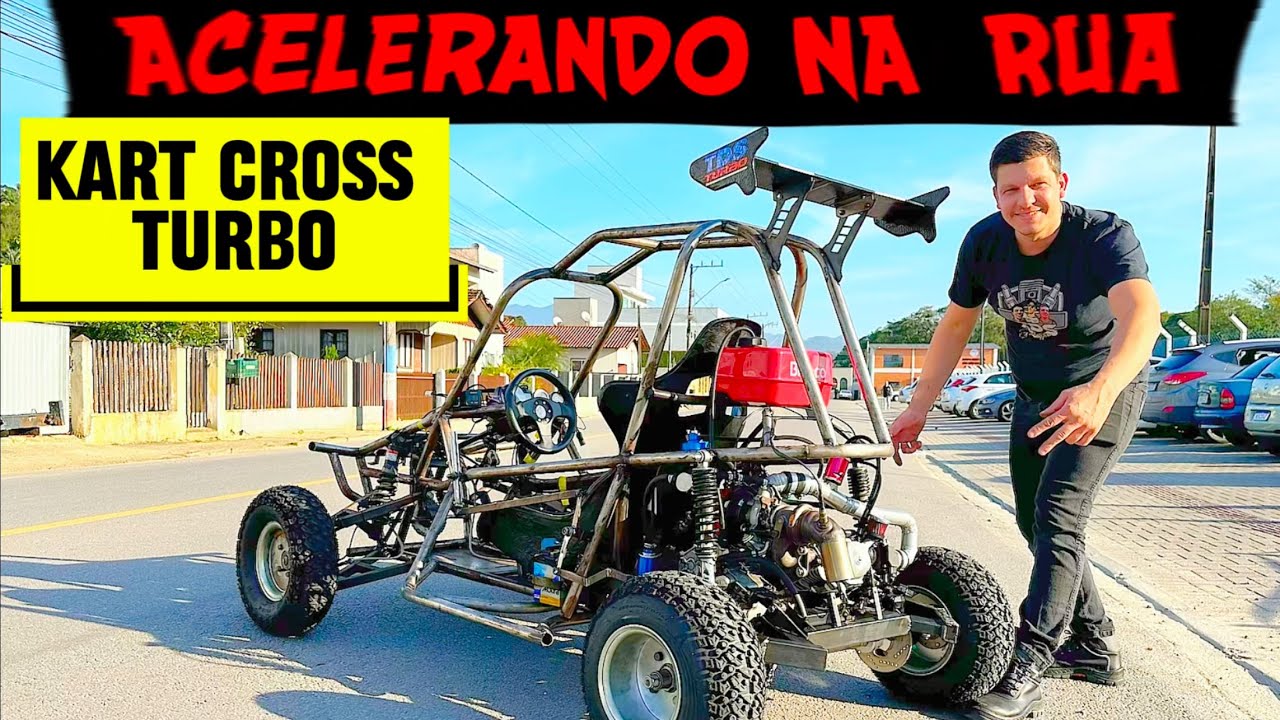 Aceleramos na RUA com o KART CROSS TURBO 🔥BOXER DAY 2025