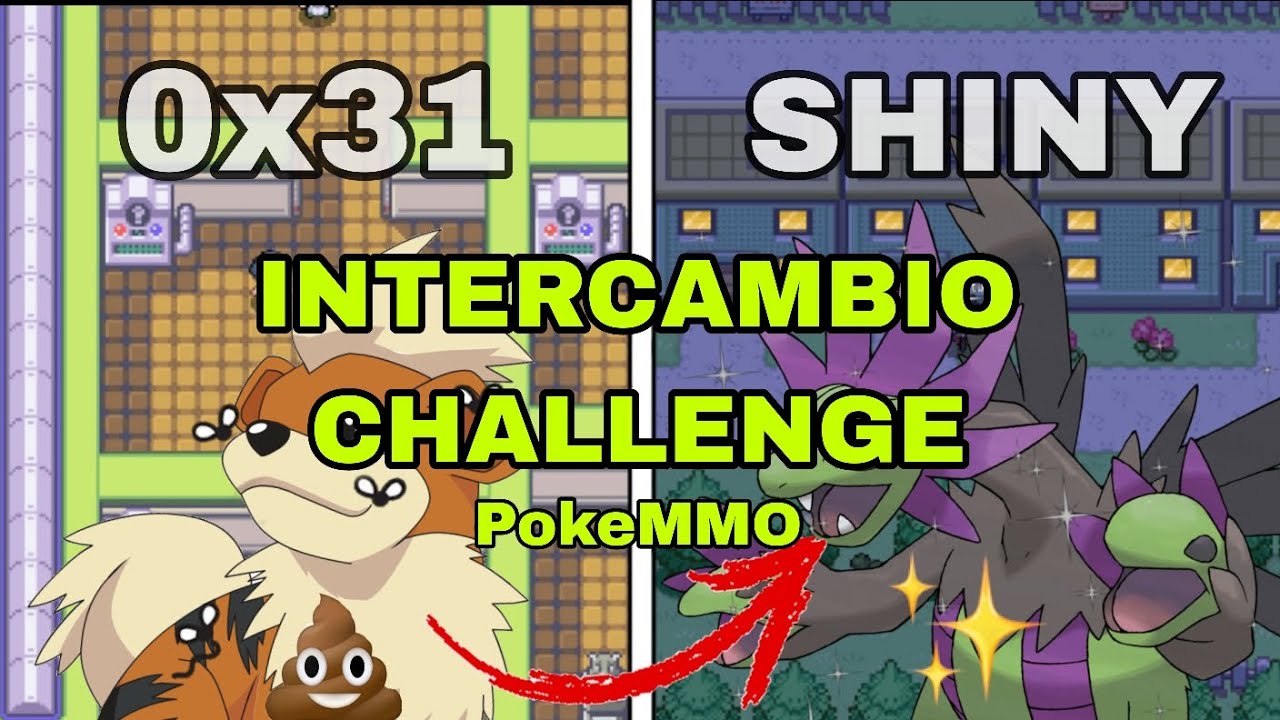 Intercambiando hasta llegar a un Shiny - PokeMMO