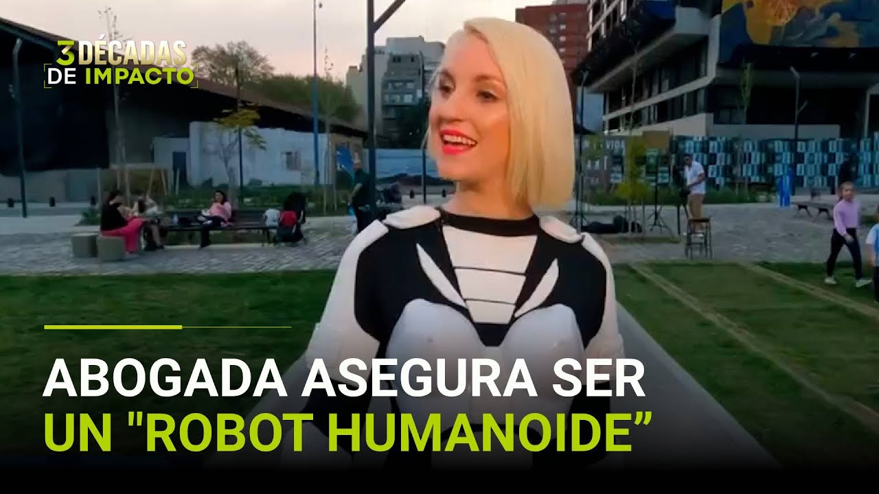Esta abogada hispana asegura ser “el primer robot humanoide”