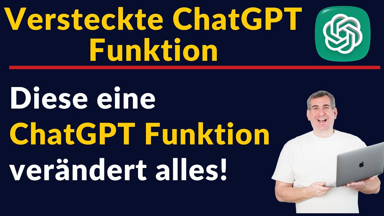 Diese eine ChatGPT Funktion verändert wirklich alles