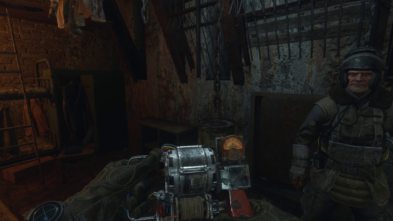 NOT A FIX. Metro Exodus Flashlight Bug. Battery won't charge though the charging animation is there.