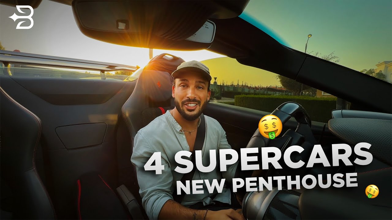 New Penthouse. 4 Supercars. One Billionaire Day.