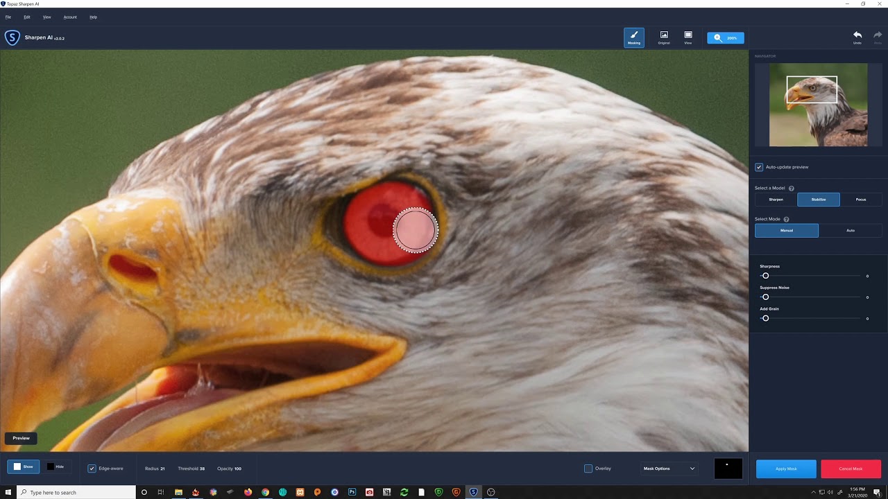 Best Image Sharpening tool Topaz Labs Sharpen AI
