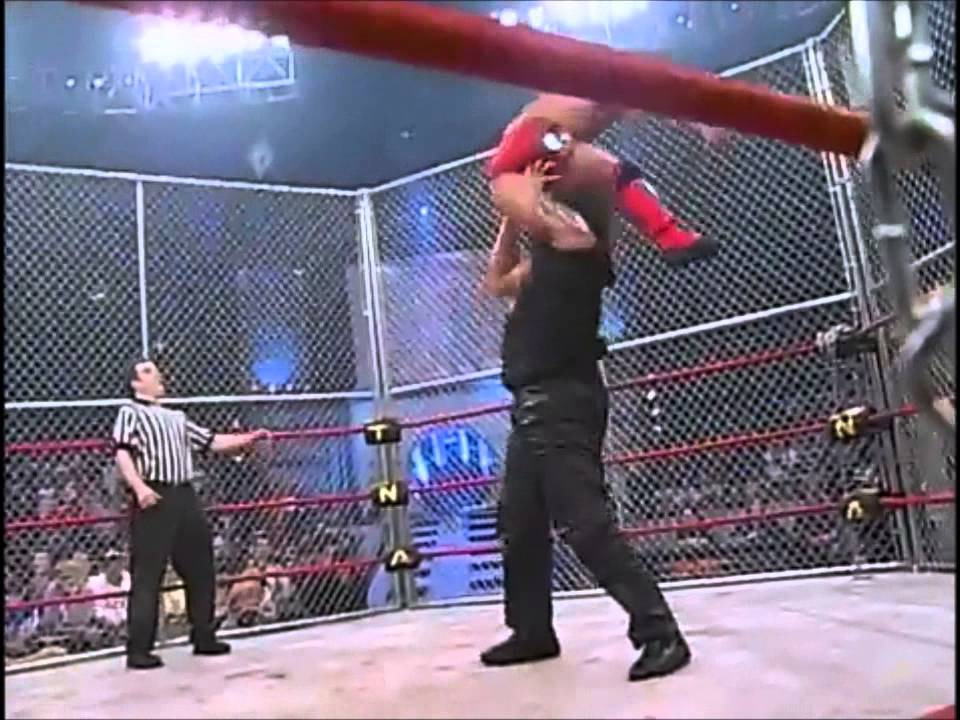 AJ Styles Vs. Abyss HD Highlights- Lockdown 2005