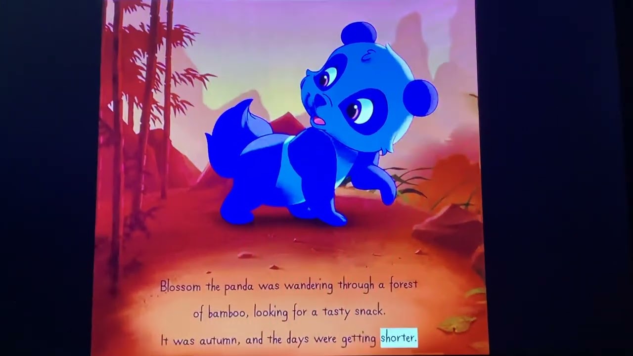 Disney Princess palace pets blossom a happy panda for Mulan book