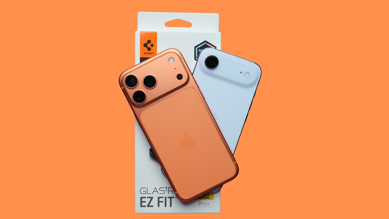 Одна из САМЫХ ПРОСТЫХ в установке защитных пленок для экрана! - Spigen GlastR EZ FIT для iPhone 1...