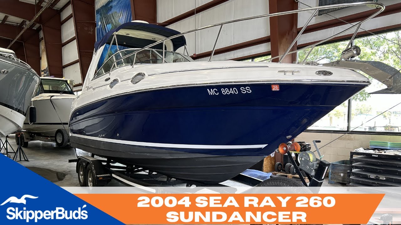 2004 Sea Ray 260 Sundancer Boat Tour SkipperBud's