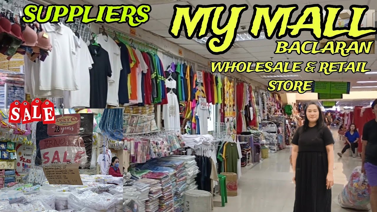 MGA SUPPLIER SA  MY MALL SHOPPING CENTER, WHOLESALE & RETAIL STORE BACLARAN.SALE ON INFANTS SECTION