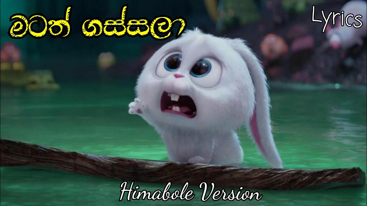 මටත් ගස්සලා - Matath gassala | Himabole version | Matath gassala lyrics | Alvin song new