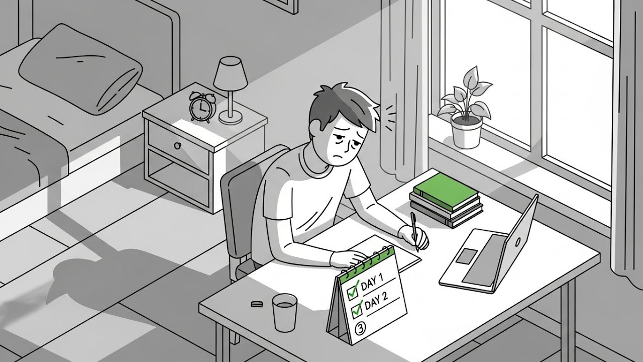 Pourquoi ta motivation meurt après 3 jours (quoi faire)