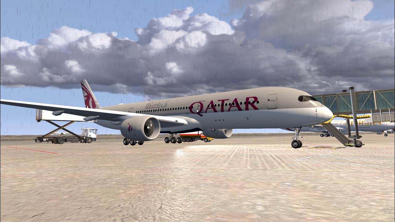 A350 Qatar 🇶🇦 landing rate 1 out of ten 👍 