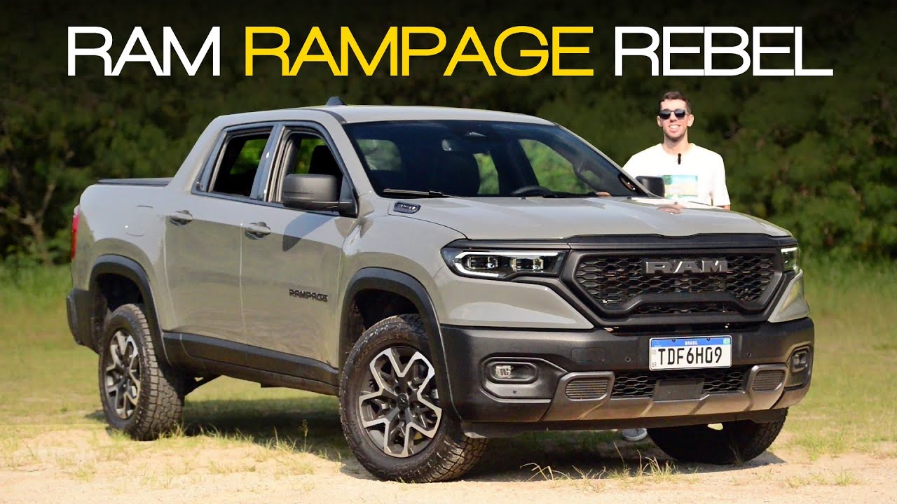 RAM Rampage Rebel 2.2 Diesel 2025 | FICOU BEM MELHOR COM NOVO MOTOR! VALE A PENA?
