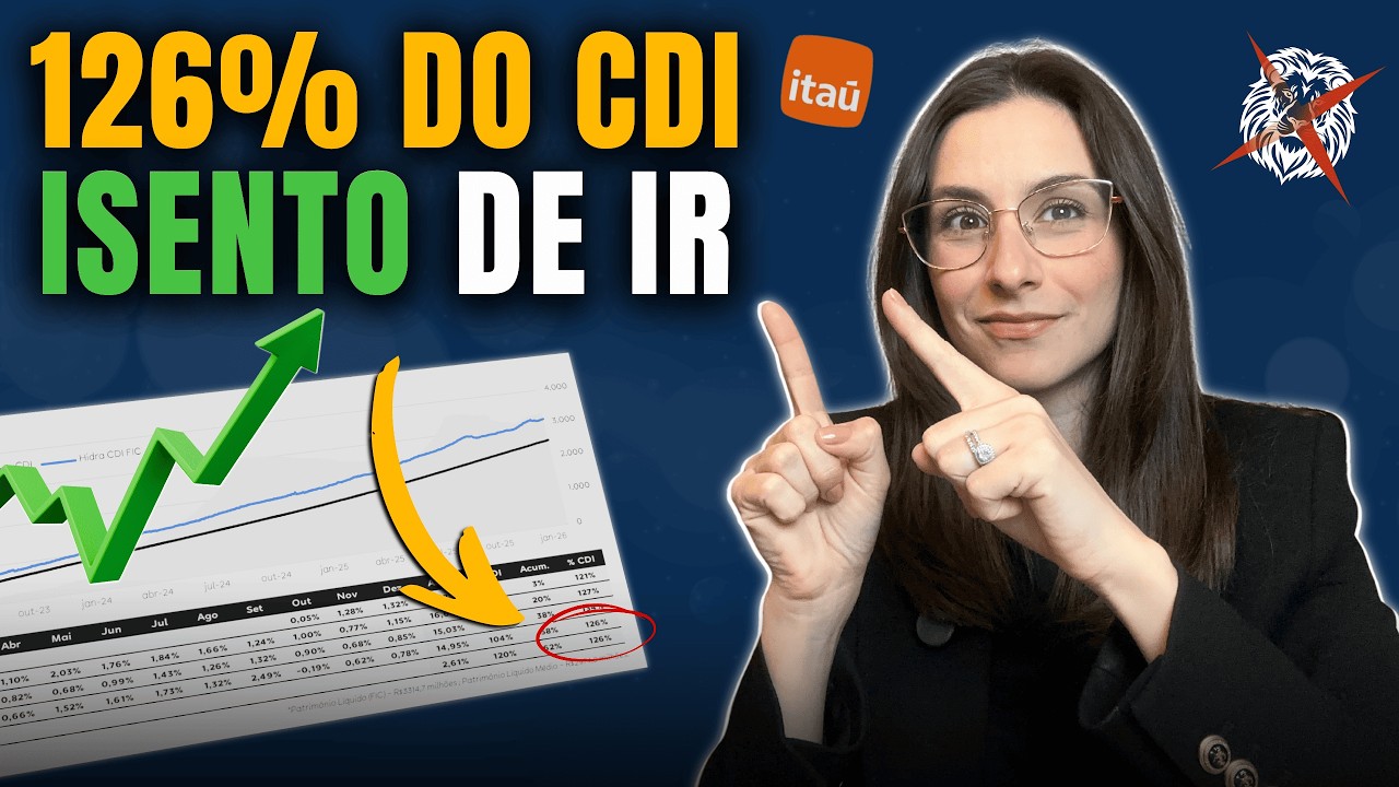 Renda Fixa isenta de Imposto de Renda pagando at&eacute; 126% do CDI!!
