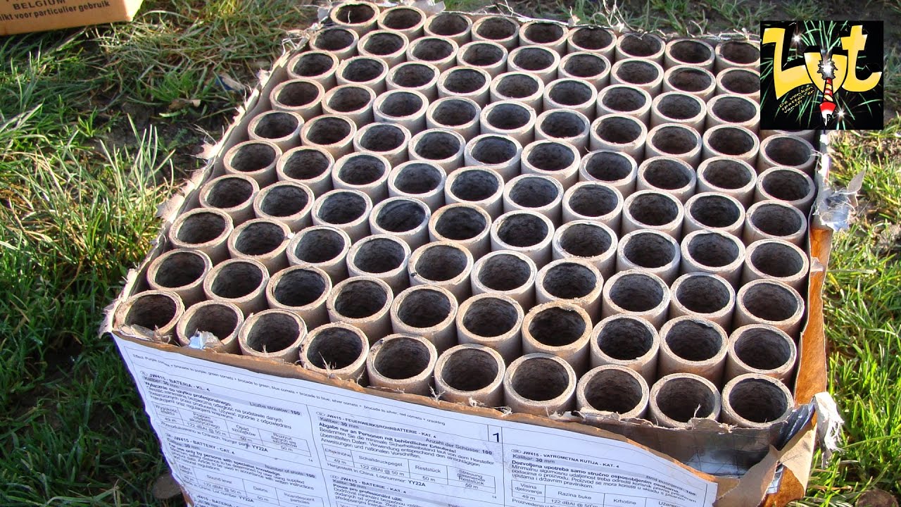 100 Shots Profblok Flowerbed JW420 Jorge Fireworks