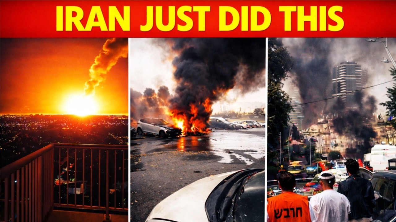 DIRECT HIT! Iran's WORST STRIKES On Tel Aviv With 650 BALLISTIC Missiles; 20+ Killed & 7000+ Wounded