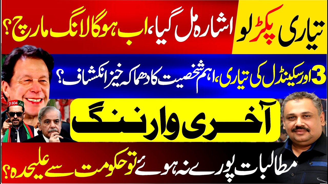 Long March Signal Given | Final Warning to the Govt? | Coalition Partners May Walk Away | Rana Azeem