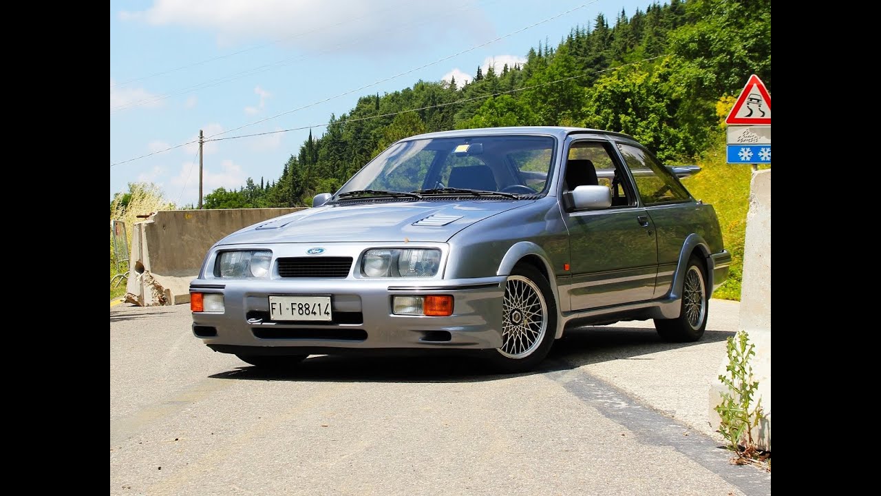 Ford Sierra RS Cosworth - за рулем Давиде Чирони